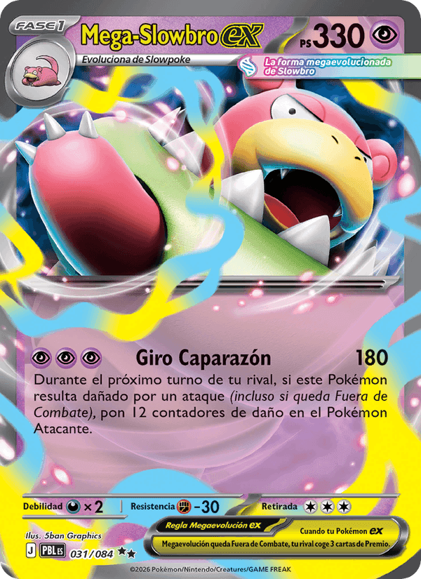 Mega-Slowbro ex, card 031 from Oscuridad Absoluta
