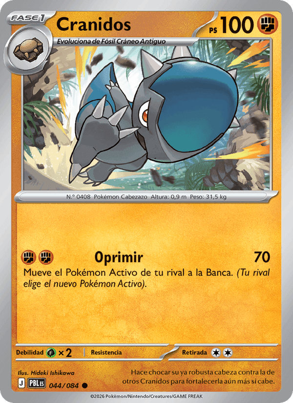 Cranidos, carta 044 de Oscuridad Absoluta