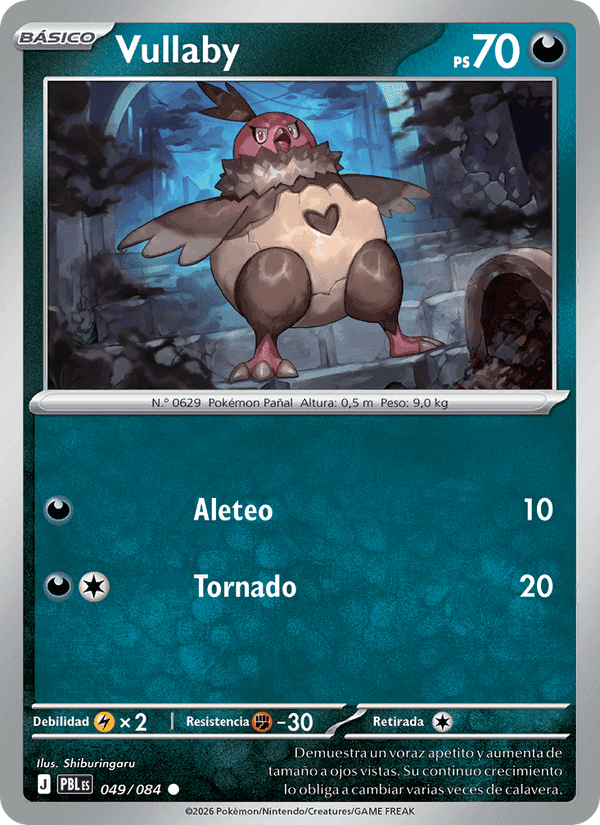 Vullaby, card 049 from Oscuridad Absoluta