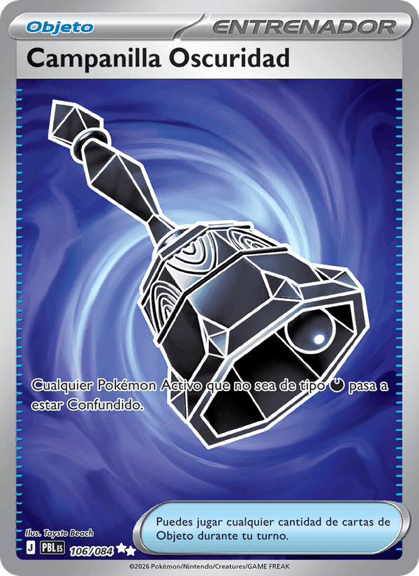 Campanilla Oscuridad, card 106 from Oscuridad Absoluta