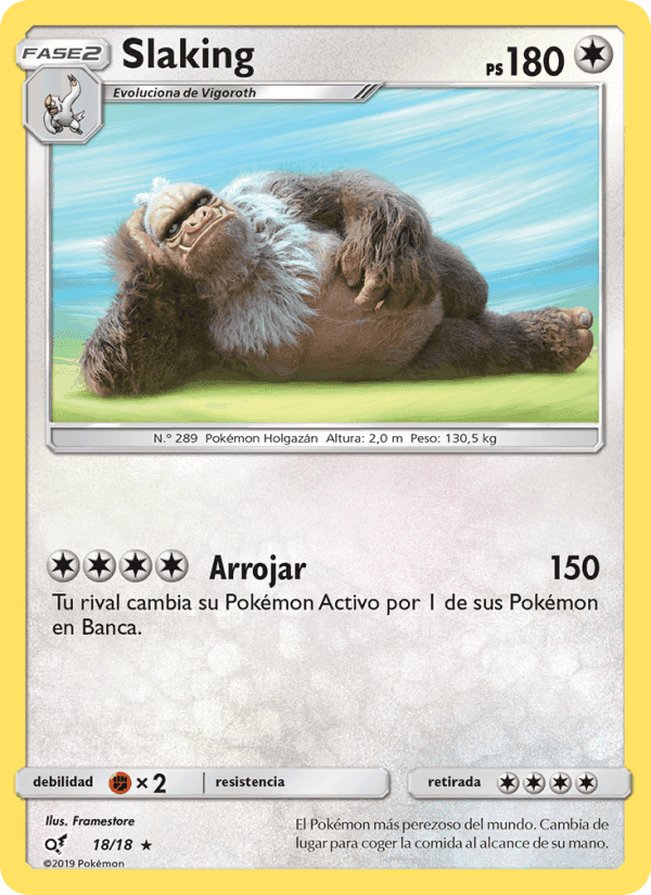 Detective Pikachu の 18 番、Slaking