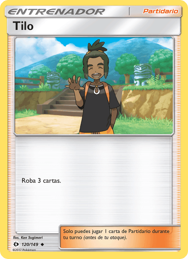 Tilo, card 120 from Sol y Luna