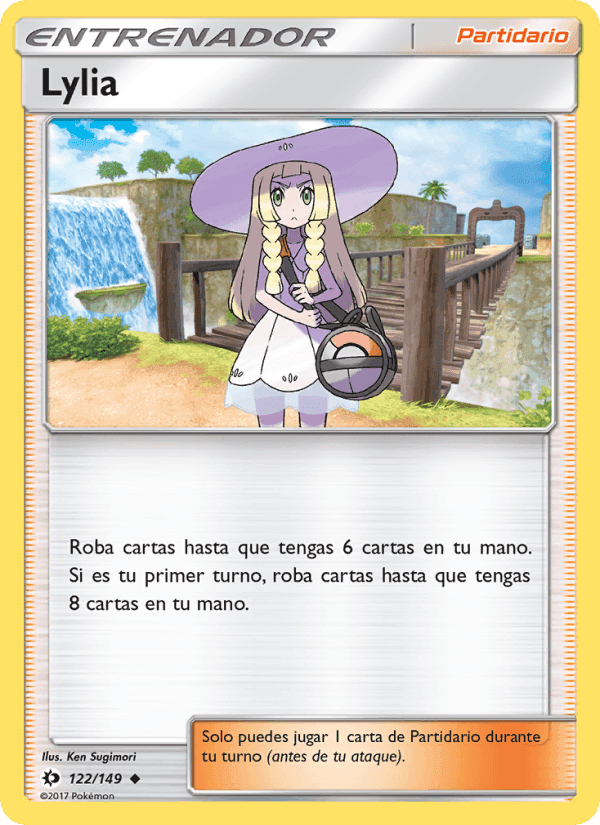Lylia, carta 122 de Sol y Luna