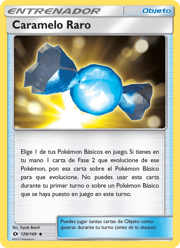Caramelo Raro, carta 129 de Sol y Luna