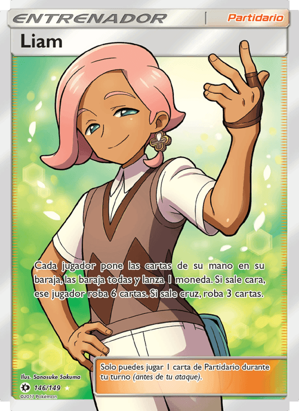 Liam, card 146 from Sol y Luna