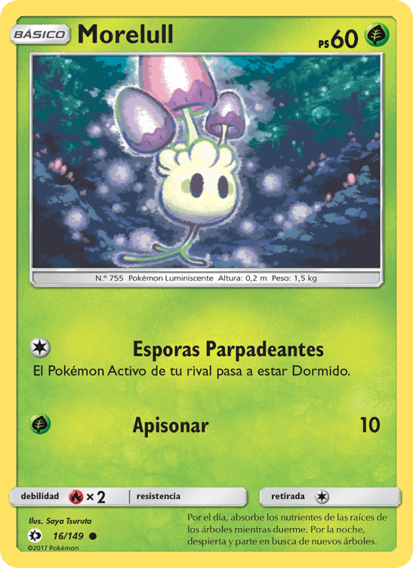 Morelull, carte 16 de Sol y Luna