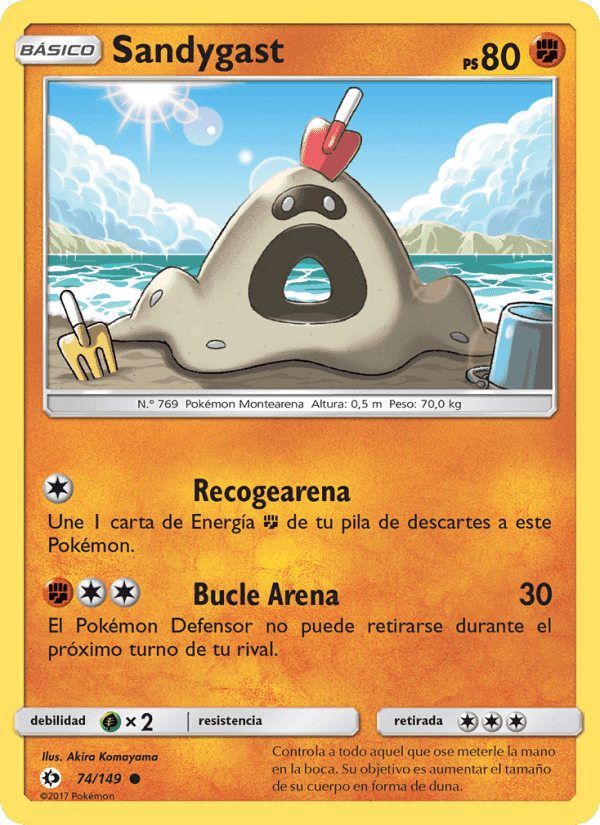 Sandygast, card 74 from Sol y Luna