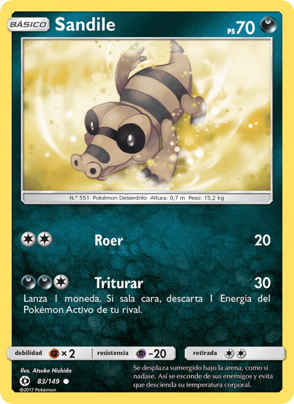 Sol y Luna の 83 番、Sandile