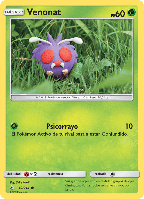 Venonat, carte 10 de Vínculos Indestructibles
