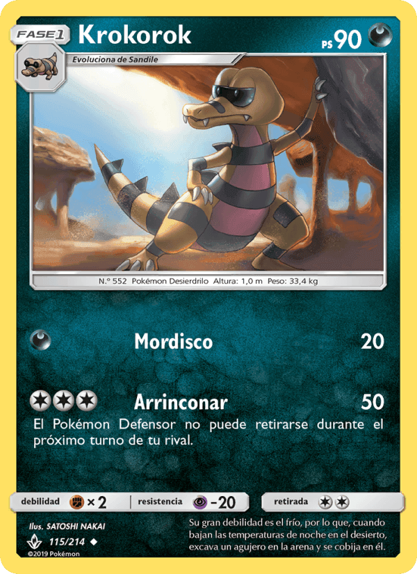 Krokorok, carta 115 de Vínculos Indestructibles