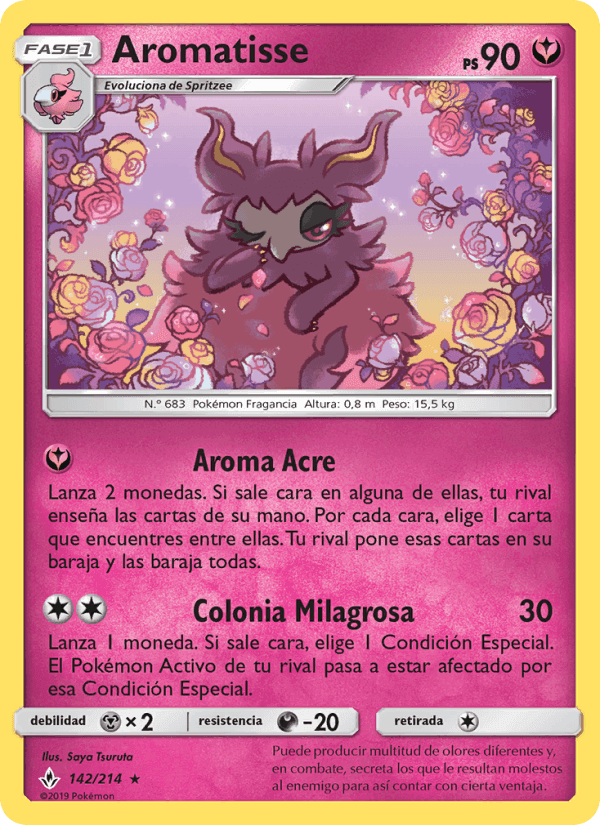 Aromatisse, card 142 from Vínculos Indestructibles