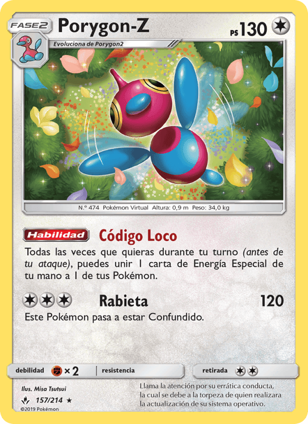 Porygon-Z, carta 157 de Vínculos Indestructibles
