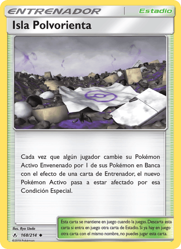 Isla Polvorienta, carta 168 de Vínculos Indestructibles