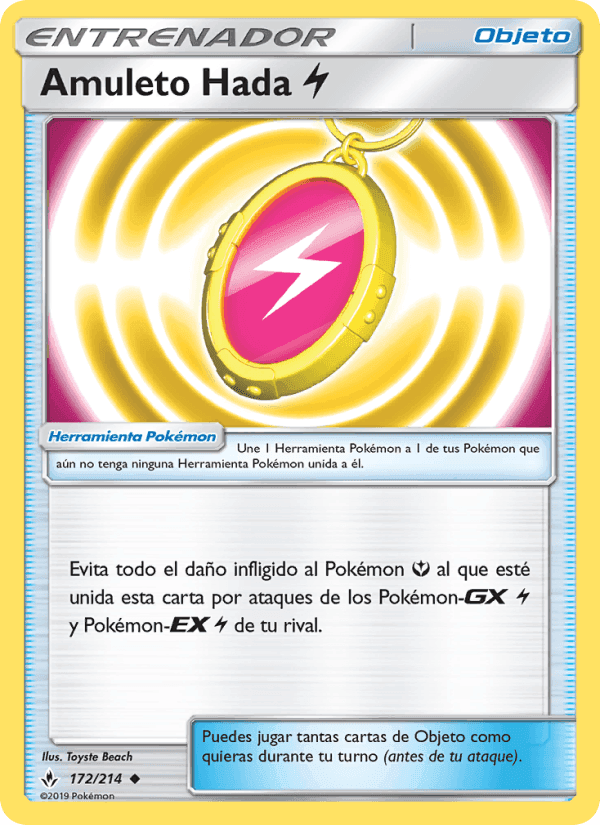 Amuleto Hada Lightning, card 172 from Vínculos Indestructibles