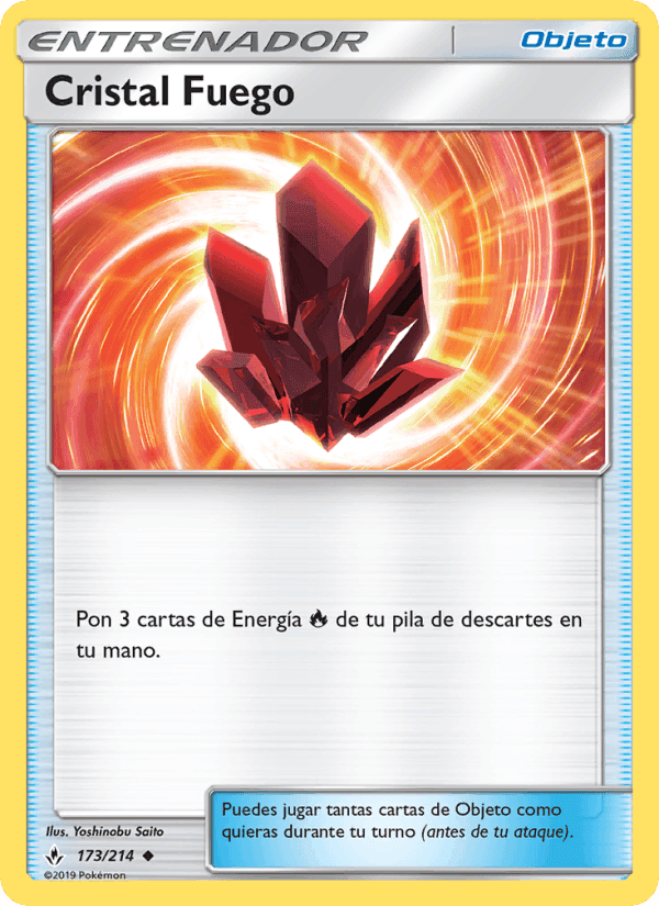 Cristal Fuego, card 173 from Vínculos Indestructibles