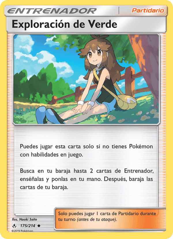 Exploración de Verde, card 175 from Vínculos Indestructibles