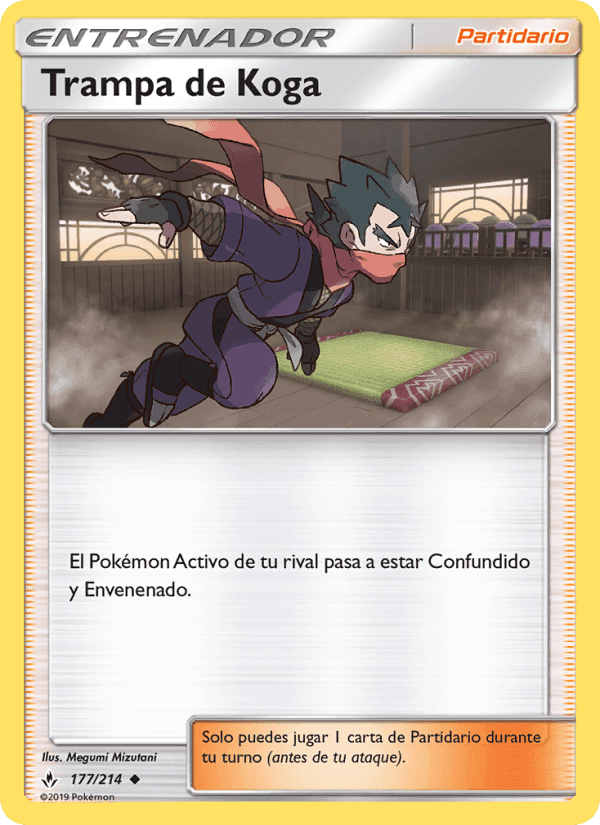 Trampa de Koga, card 177 from Vínculos Indestructibles