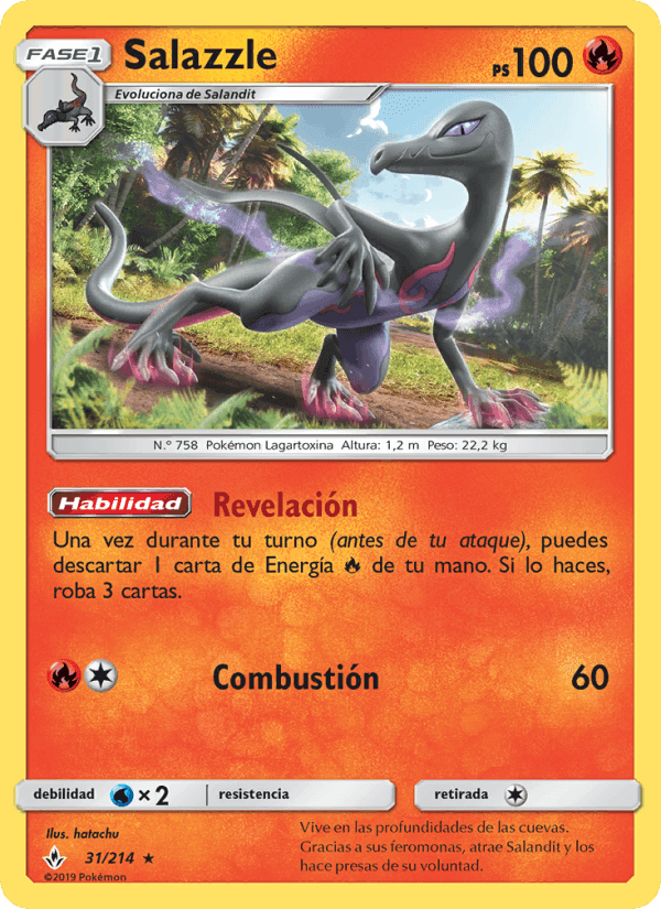 Salazzle, carta 31 de Vínculos Indestructibles