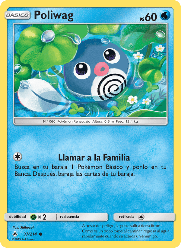 Poliwag, carta 37 di Vínculos Indestructibles