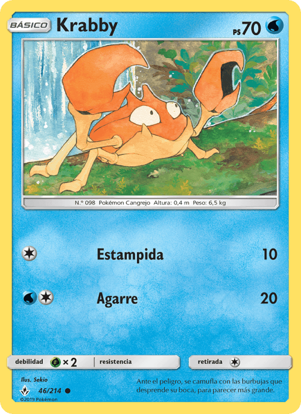Krabby, carta 46 de Vínculos Indestructibles