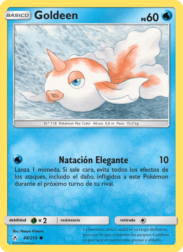 Goldeen, carte 48 de Vínculos Indestructibles
