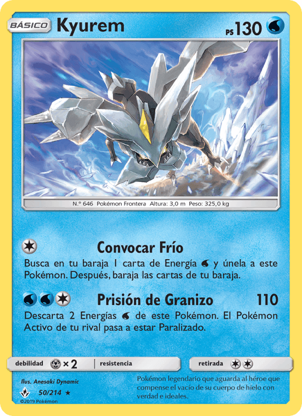 Kyurem, carte 50 de Vínculos Indestructibles