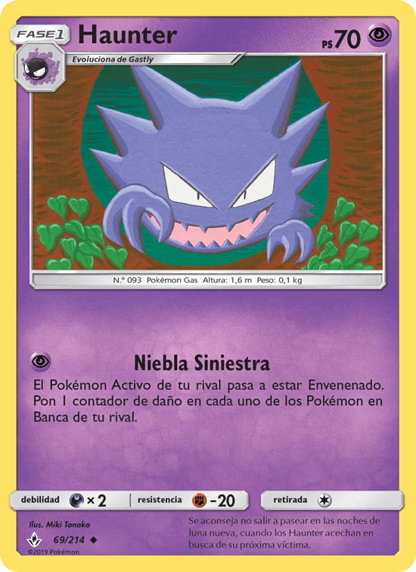 Haunter, carta 69 de Vínculos Indestructibles