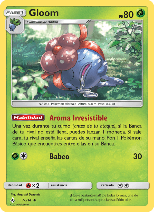Gloom, carta 7 de Vínculos Indestructibles