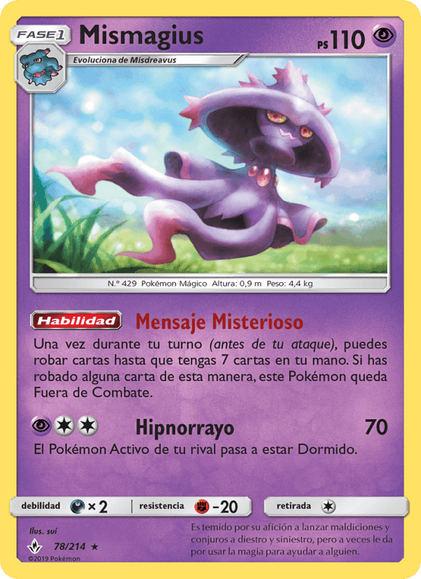 Mismagius, carta 78 de Vínculos Indestructibles