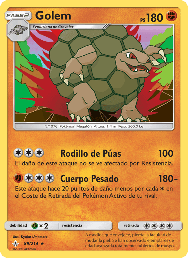 Golem, carta 89 de Vínculos Indestructibles