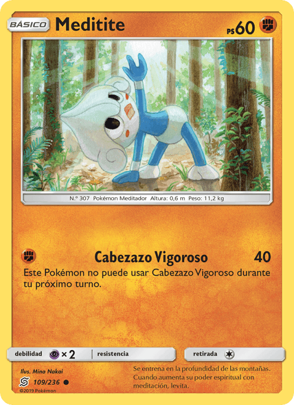 Meditite, card 109 from Mentes Unidas