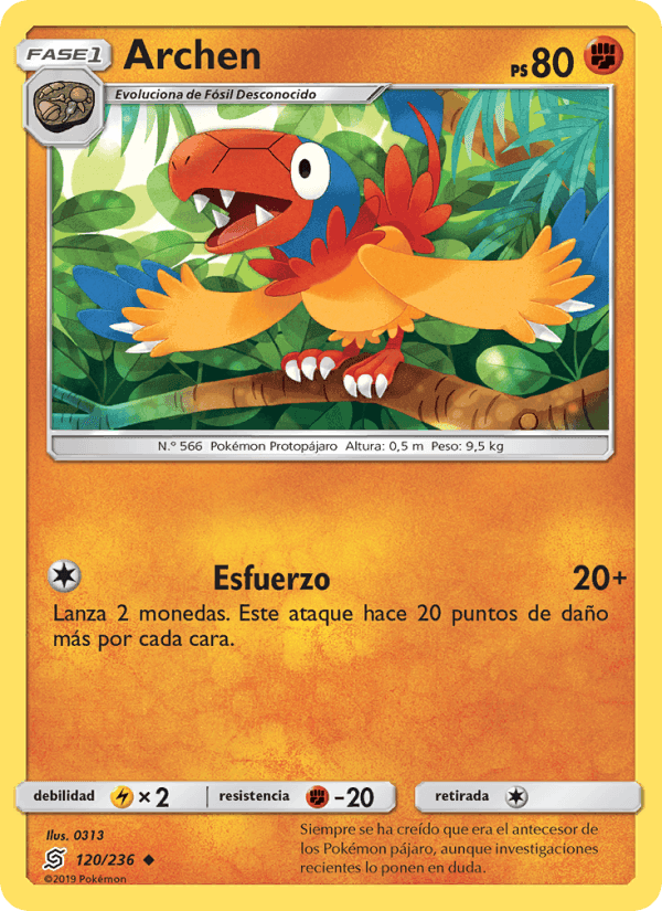 Archen, card 120 from Mentes Unidas