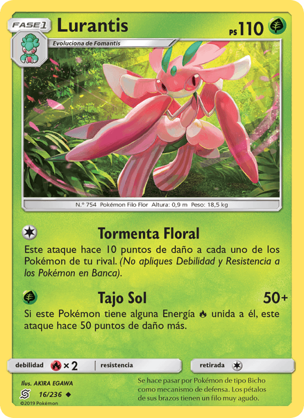 Lurantis, carta 16 di Mentes Unidas