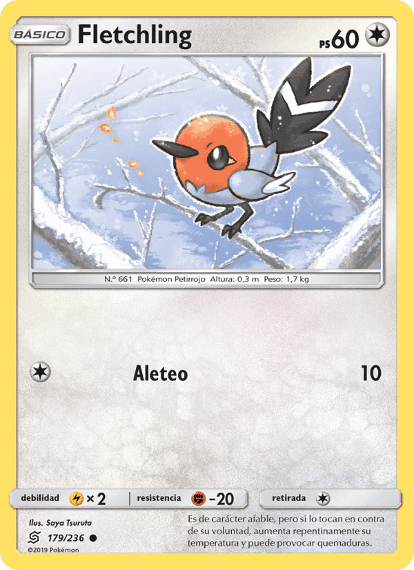 Fletchling, carta 179 de Mentes Unidas