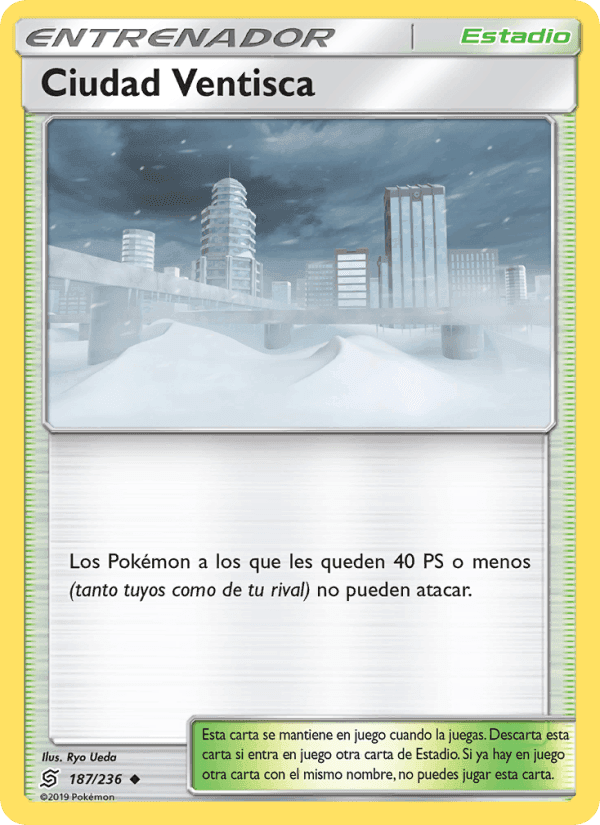 Ciudad Ventisca, card 187 from Mentes Unidas