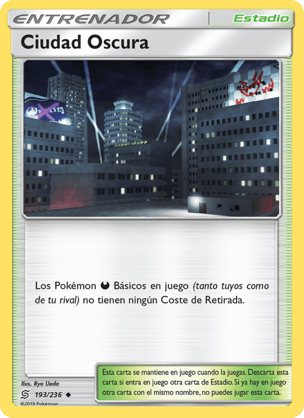 Ciudad Oscura, card 193 from Mentes Unidas