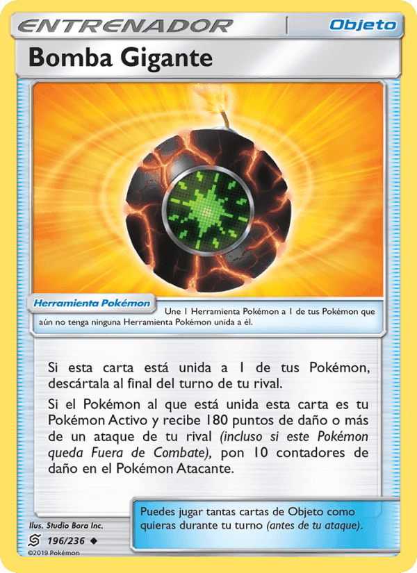 Bomba Gigante, card 196 from Mentes Unidas