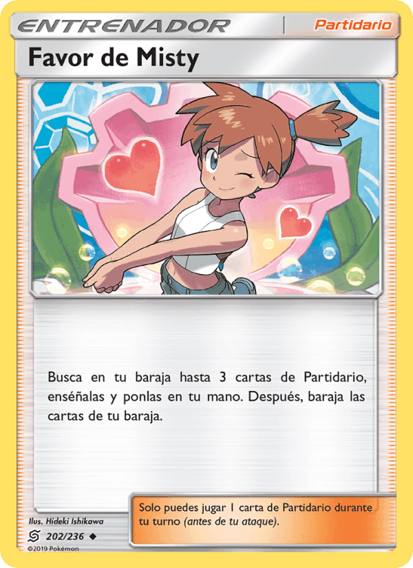Favor de Misty, carta 202 de Mentes Unidas