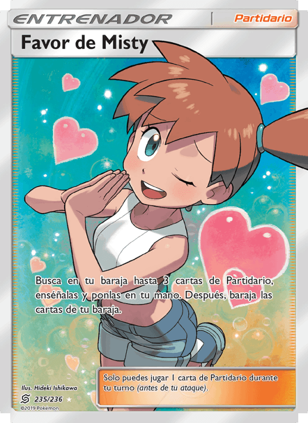 Favor de Misty, card 235 from Mentes Unidas