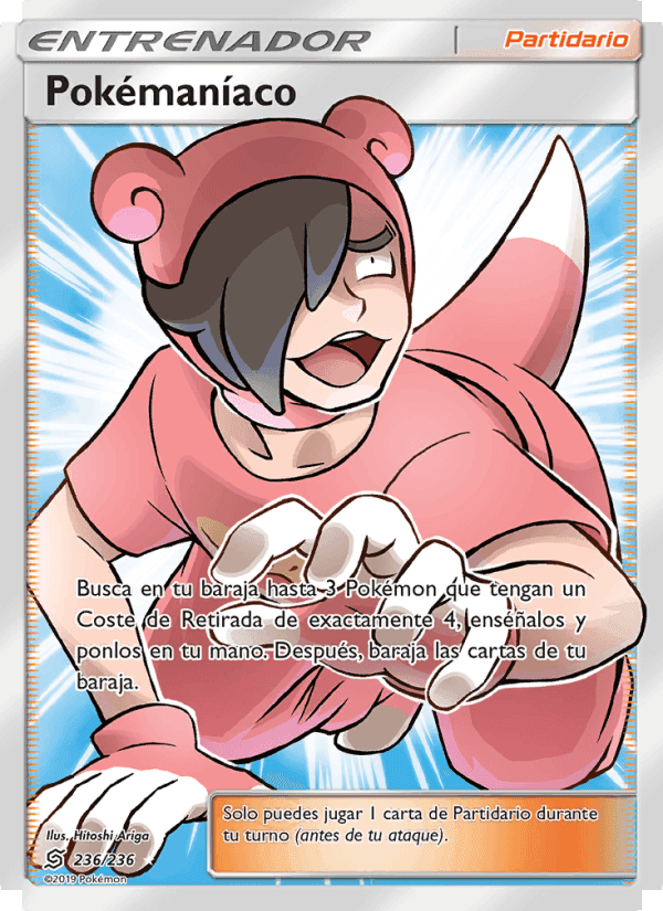 Pokémaníaco, carte 236 de Mentes Unidas