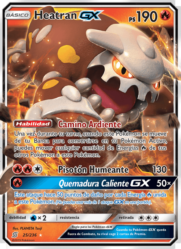 Mentes Unidas の 25 番、Heatran GX