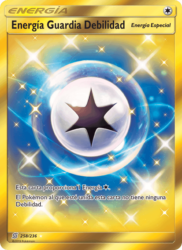 Energía Guardia Debilidad, card 258 from Mentes Unidas