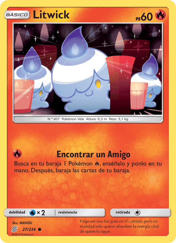 Mentes Unidas の 27 番、Litwick