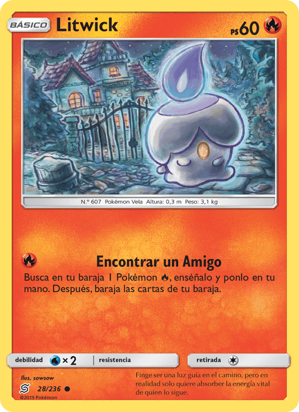 Mentes Unidas の 28 番、Litwick