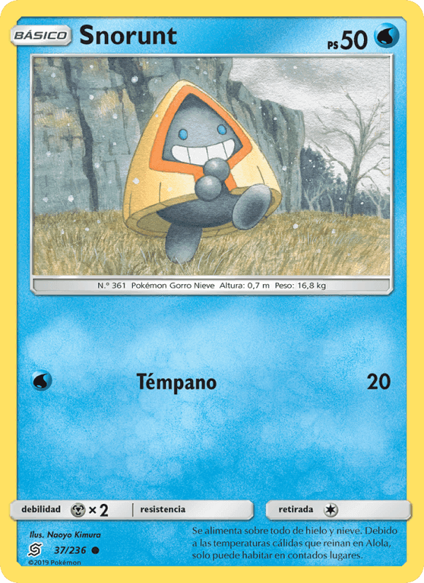 Mentes Unidas の 37 番、Snorunt
