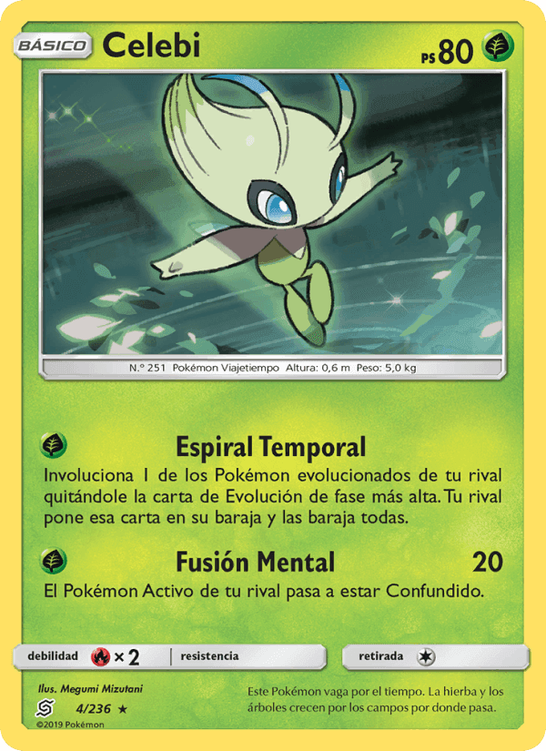 Mentes Unidas の 4 番、Celebi