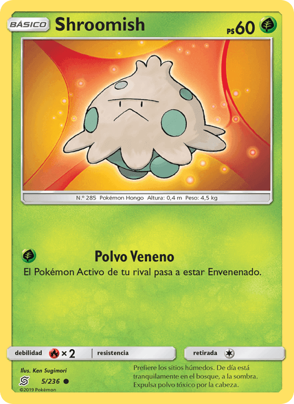Mentes Unidas の 5 番、Shroomish