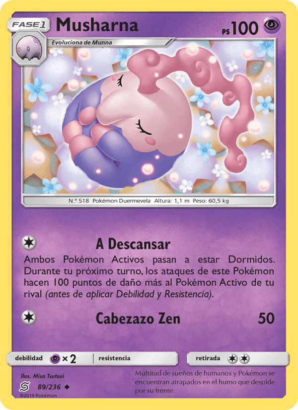 Musharna, card 89 from Mentes Unidas