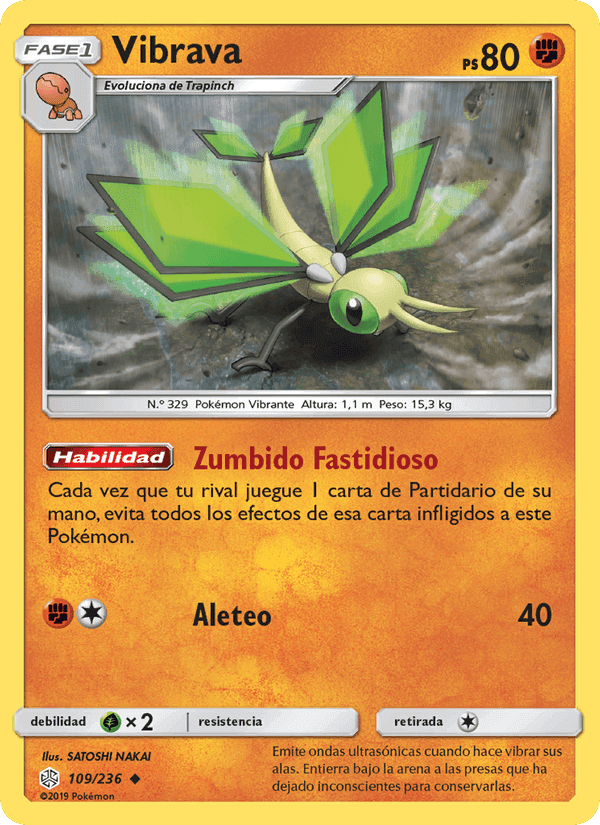 Vibrava, carta 109 de Eclipse Cósmico