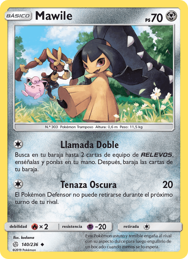 Mawile, carta 140 de Eclipse Cósmico
